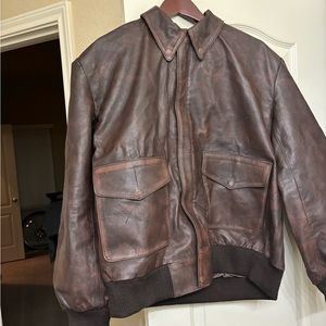 I’m selling a military style flight jacket never warn.